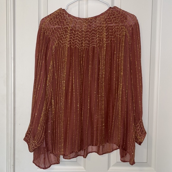 Love Sam XS long sleeve blouse NWT - Picture 7 of 8